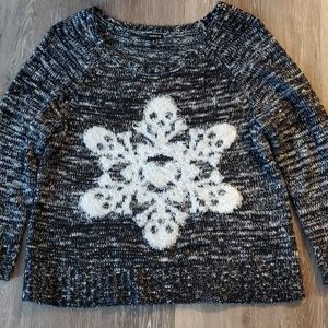Torrid skull snowflake sweater